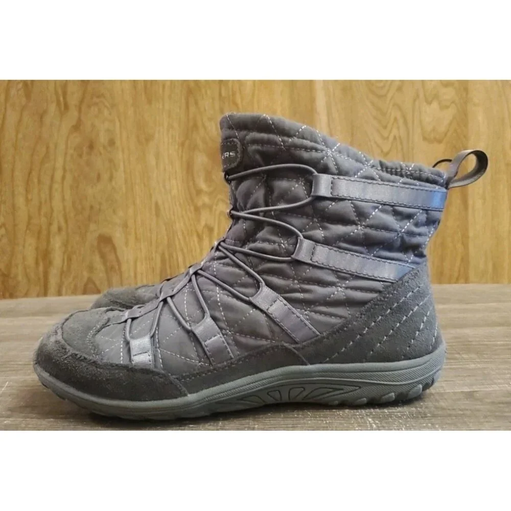 Skechers Reggae Fest Steady Boots Women’s Size 6‎ Gray